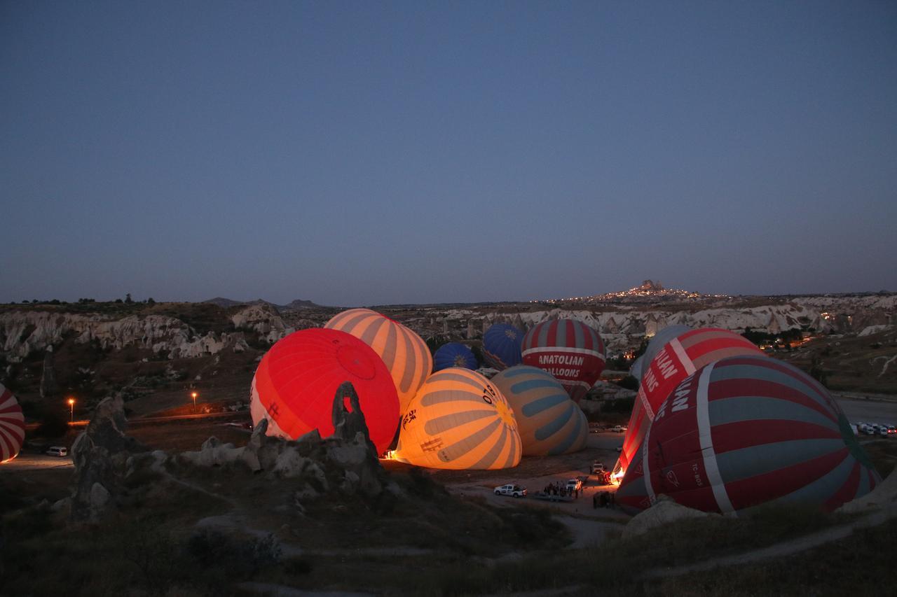 Anatolia Cave Hotel Pension ギョレメ エクステリア 写真
